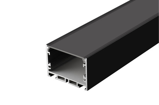 Extrusion LED allumant le profil en aluminium pour le bureau de garde-robe