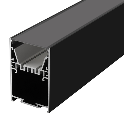 Profil suspendu de l'alliage d'aluminium 6063 LED pour l'éclairage résidentiel d'école de bureau
