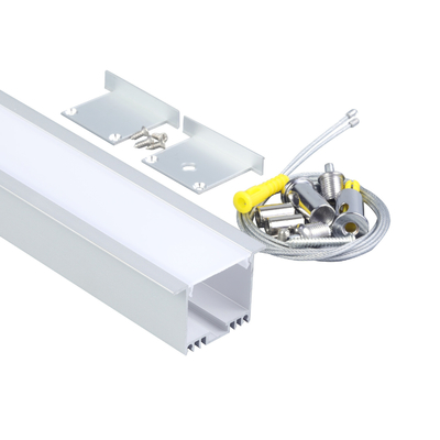 Alliage 6063 Mur Encastré Suspendu Led Aluminium Canal 48x32mm