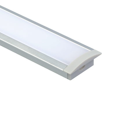 La couverture LED de diffuseur de PC plâtrent le profil, profil en aluminium du profilé en u LED