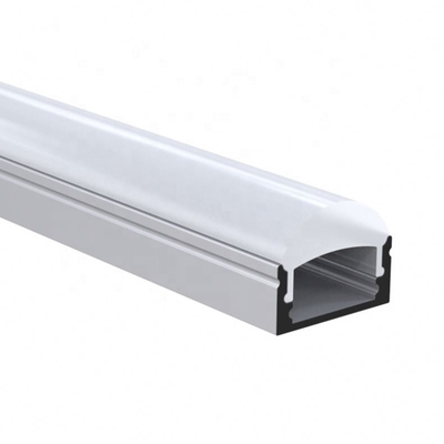 Profil en aluminium monté expulsé de LED, profil Fléchirible d'escalier avec l'OEM de LED