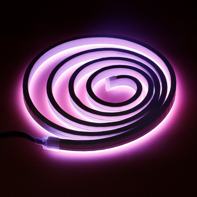 La bande au néon rose Fléchirible de 8MM LED, a mené l'enseigne au néon 45 LM/W IP65 IP67 IP68 imperméable