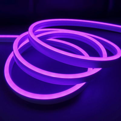 RGBW 12V LED Fléchir Lumière au néon, néon de silicone de LED dépouille 7mm x 14mm pour le mariage