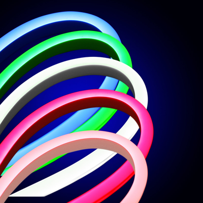 LED multicolore Fléchir Lumière Strip au néon IP65 12 volts 24 volts pour la décoration