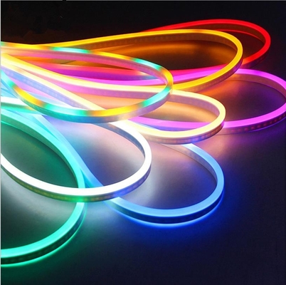 10mm LED Fléchir Lumière au néon, lumière au néon de corde du silicone LED de RVB 12V