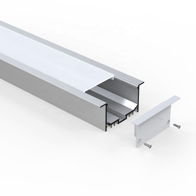 Le profil en aluminium de 6063 alliages pour l'éclairage de bande de LED, a anodisé le profil de lumière de LED