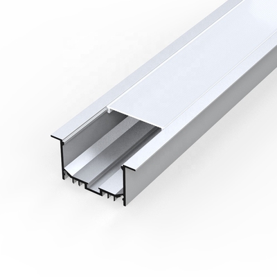 Le profil en aluminium de 6063 alliages pour l'éclairage de bande de LED, a anodisé le profil de lumière de LED