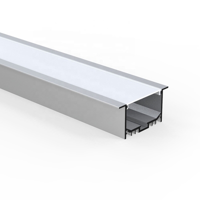 Le profil en aluminium de 6063 alliages pour l'éclairage de bande de LED, a anodisé le profil de lumière de LED