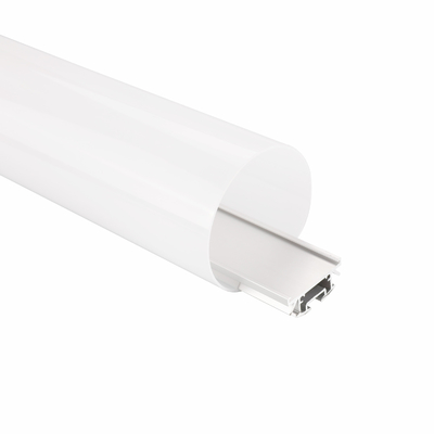 Le profil suspendu en aluminium de 180 degrés LED a anodisé la forme ronde de peinture