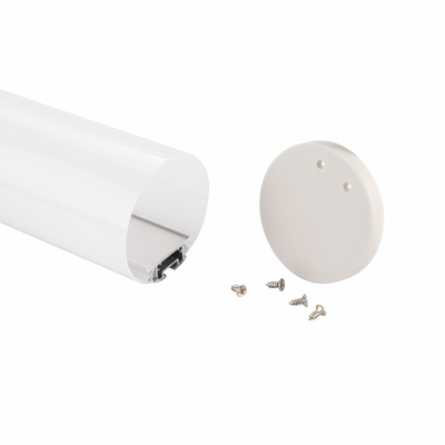 Le profil suspendu en aluminium de 180 degrés LED a anodisé la forme ronde de peinture