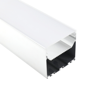 la Manche suspendue par 70×75mm de profil de LED a anodisé le matériel de l'alliage d'aluminium 6063