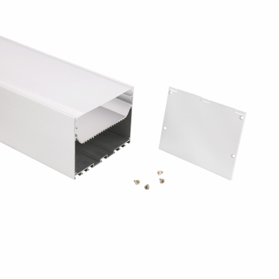 la Manche suspendue par 70×75mm de profil de LED a anodisé le matériel de l'alliage d'aluminium 6063