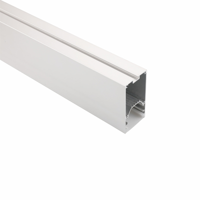 Profil en aluminium suspendu 40×75mm de lumière de bande de LED pour le salon