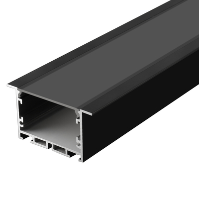 la Manche de cloison sèche de 50x35mm LED, profil en aluminium argenté pour la LED allumant la bande