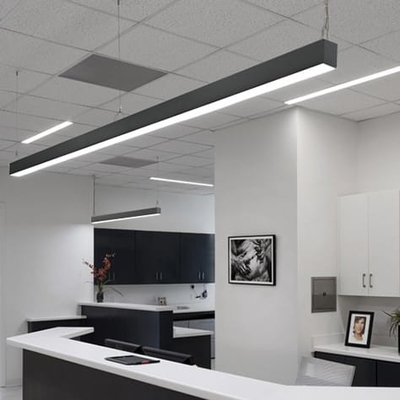 Éclairage linéaire moderne de suspension d'Ip44 LED pour l'entrepôt de bureau