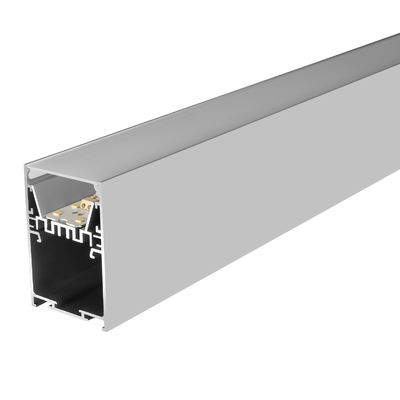 Profil suspendu de l'alliage d'aluminium 6063 LED pour l'éclairage résidentiel d'école de bureau