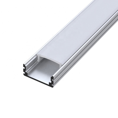 Le profil monté extérieur blanc de LED, U forment la Manche en aluminium 17.4mm x 8.5mm de LED