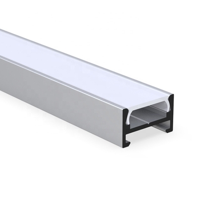 Extrusions en aluminium de bande argentée de LED pour le matériel de l'alliage d'éclairage de LED 6063