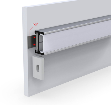 Extrusions en aluminium de bande argentée de LED pour le matériel de l'alliage d'éclairage de LED 6063