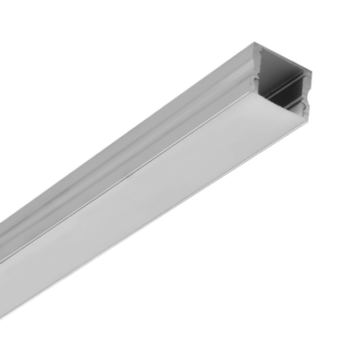 Matériel 6063 T5 en aluminium en plastique monté extérieur de profil de l'extrusion LED
