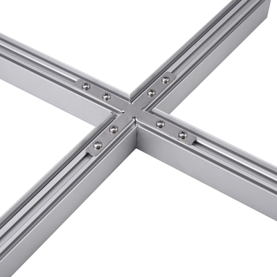 Canal carré en aluminium pour éclairage de bande LED Dimension 25mm x 25mm