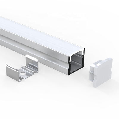 Certificat ROHS de profil LED en aluminium monté en surface en alliage 6063
