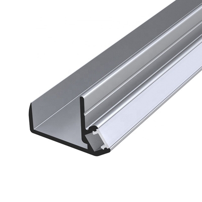 Profil du coin LED de cloison sèche, couleur argentée de noir de la Manche de bande de 45 degrés LED