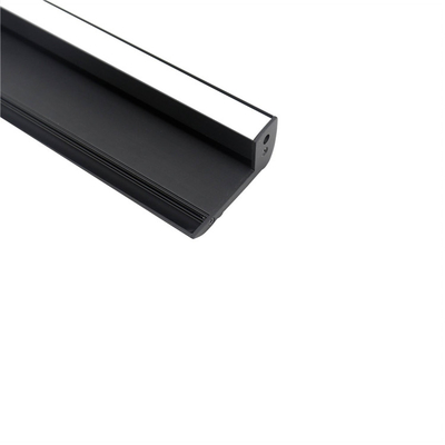 Escalier de cinéma flairant le profil 65mm×28mm de LED avec l'anti caoutchouc de glissement