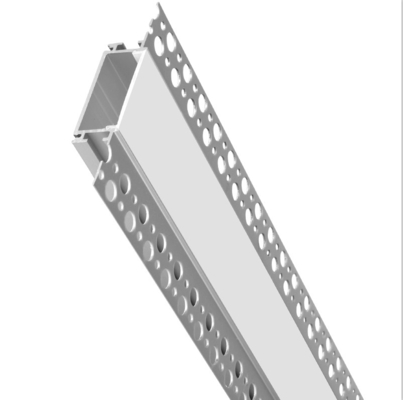 Profil en aluminium de cloison sèche de plafond de plâtre pour l'éclairage de bande de LED 98mm x 18mm