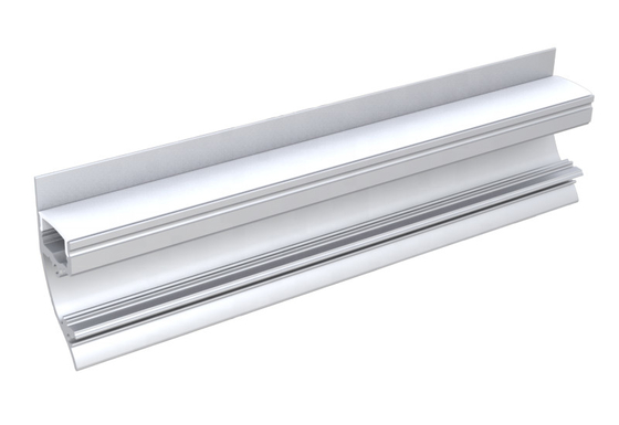 ODM d'OEM noir en aluminium expulsé de support extérieur de la Manche de lumière de bande de LED