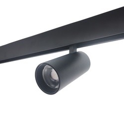 Surface en aluminium magnétique de système d'éclairage de voie de 4 fils enfoncée pour la lumière menée