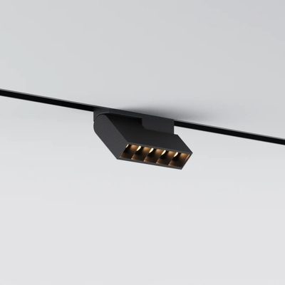 Rail enfoncé magnétique de lumière de voie autour de 48V 16mm pour la lumière linéaire
