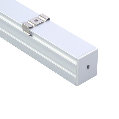 Profil mené en aluminium monté en surface givré par diffuseur de PC pour les lumières de bande menées