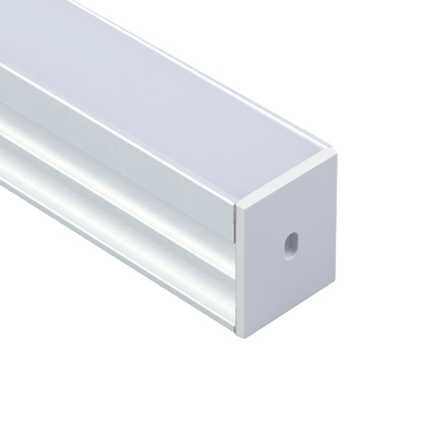Profil mené en aluminium monté en surface givré par diffuseur de PC pour les lumières de bande menées