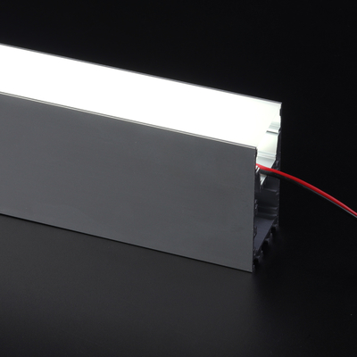 la forme en U de 1M 2M a mené la poudre en aluminium d'éclairage d'intérieur de mur de la Manche enduite