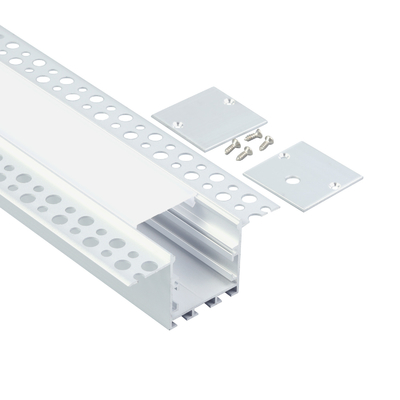 mur architectural de gypse de profil de la plaque de plâtre LED de 74*35mm linéaire enfoncé