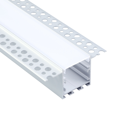 mur architectural de gypse de profil de la plaque de plâtre LED de 74*35mm linéaire enfoncé