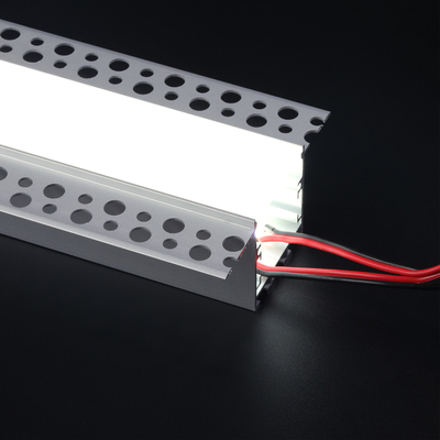 mur architectural de gypse de profil de la plaque de plâtre LED de 74*35mm linéaire enfoncé