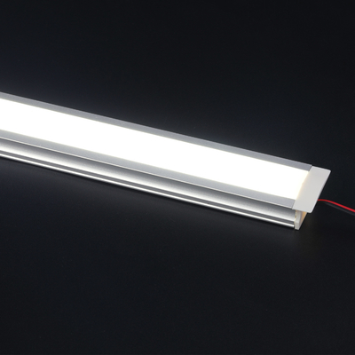 La garde-robe enfoncée LED profile l'extrusion en aluminium menée par radiateur de forme d'U