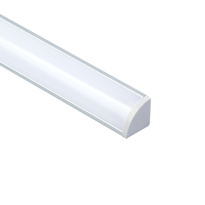 le coin de 8*8mm a mené le profil en aluminium monté par coin léger de cuisine de la forme V de la Manche