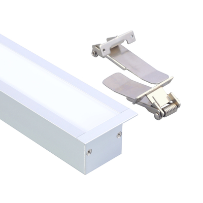 La forme en U 6063 a mené le profil mené suspendu par canal en aluminium d'extrusion de bande