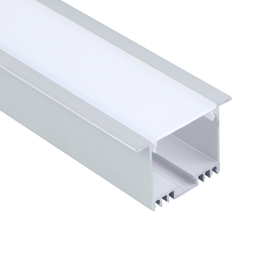 Alliage 6063 Mur Encastré Suspendu Led Aluminium Canal 48x32mm