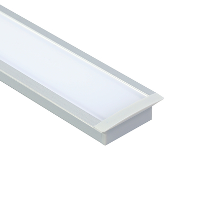 Forme en U 23x10mm de profil en aluminium mené monté par surface légère linéaire