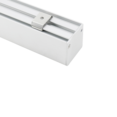 L'éclairage rectangulaire de bureau de lumière de bande de forme d'U a suspendu l'aluminium mené de profil