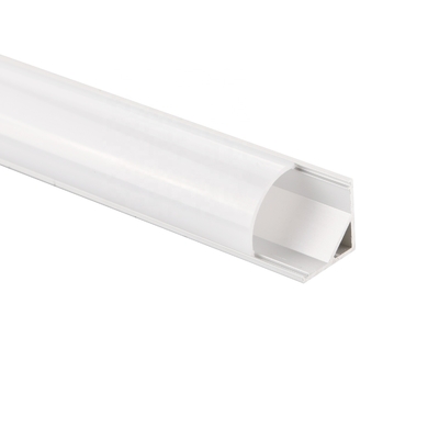 Profil en aluminium 16X16mm du coin LED d'extrusion en forme de V de triangle