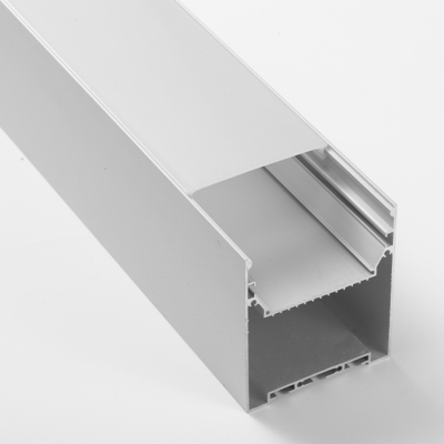 Profil en aluminium léger linéaire de LED avec le conducteur Built In du plateau LED de radiateur