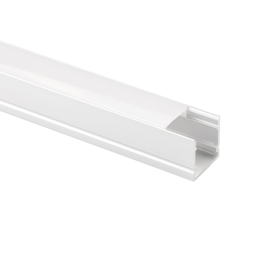 la forme de la largeur U de 20mm a mené la lumière en aluminium de garde-robe de cuisine de couverture de PC de profil