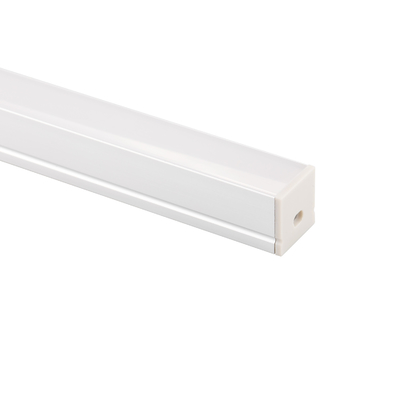 la forme de la largeur U de 20mm a mené la lumière en aluminium de garde-robe de cuisine de couverture de PC de profil