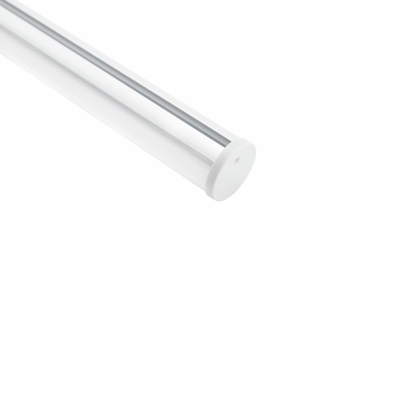 Profil en aluminium rond de LED pour le logement d'extrusion de bande de la largeur LED de 21mm