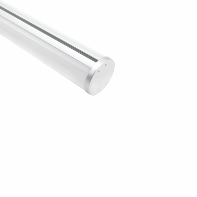 l'extrusion laiteuse de couverture de PC de 60mm a suspendu le profil en aluminium mené pour l'éclairage de plafond